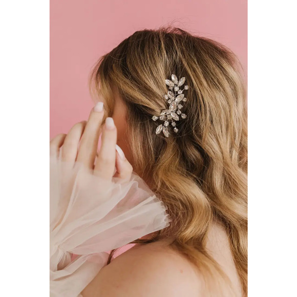 Alice Rhinestone Crystal Boho Comb Prom Bridal Costumes Fairy Festivals - Picture 2 of 3